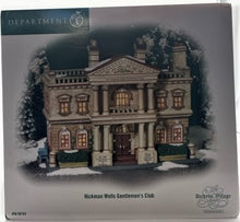 Load image into Gallery viewer, Retired Department 56- Dickens' Village "Hickman Wells Gentleman's Club"