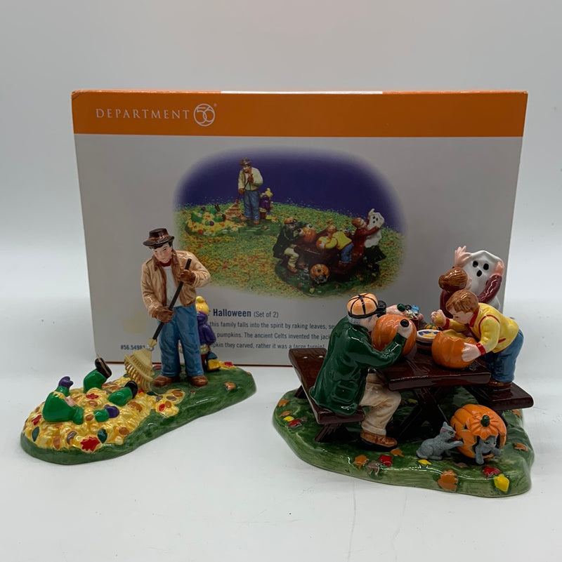 Dept 56- SV Halloween "Preparing for Halloween" Accessory