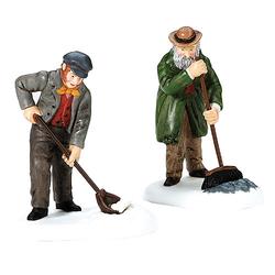 Dept 56- Dickens' Village "Keeping the Streets Clean"