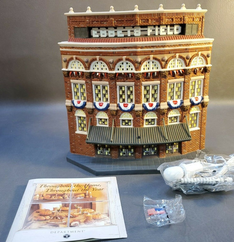 Retired Dept 56 Christmas in the City Ebbets Field
