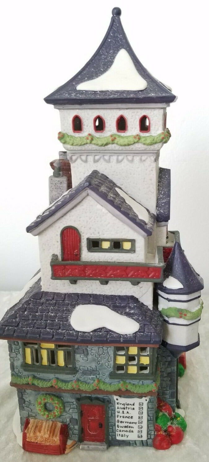 Dept 56 North Pole Village "Post Office" side