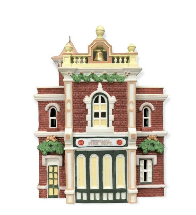 Dept 56- Disney Parks Village "Fire Department #105" - no sleeve