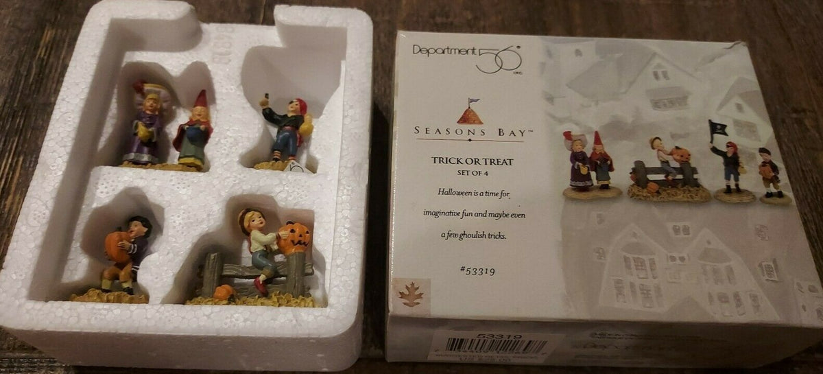 Dept 56- Seasons Bay "Trick or Treat"