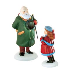 Dept 56- Christmas in the City "Yes Virginia..." accessory