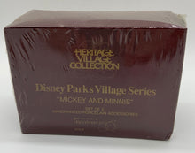Load image into Gallery viewer, Dept 56- Disney Parks Village &quot;Mickey &amp; Minnie&quot; accessory- NEW
