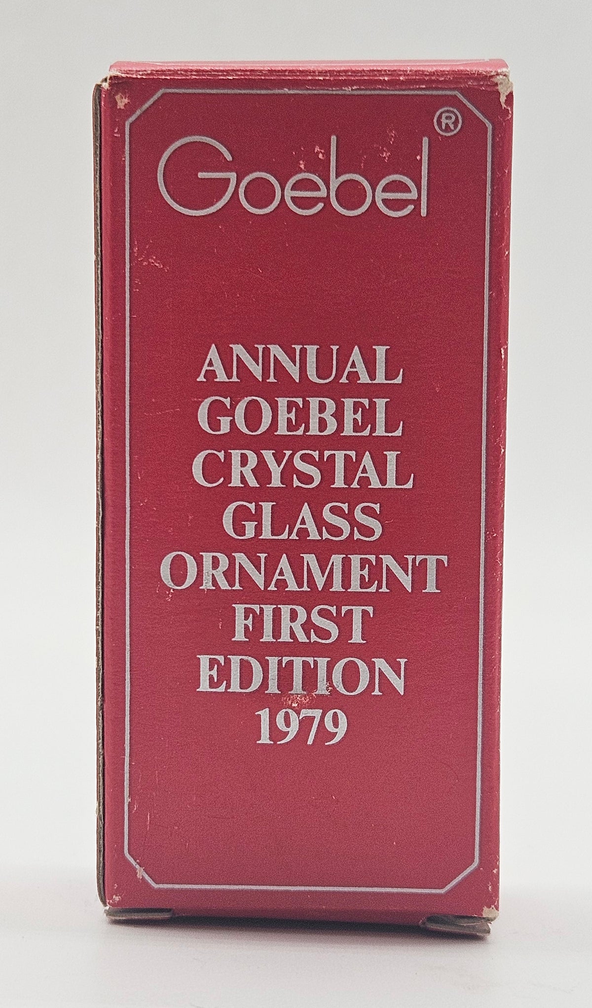 Goebel – “Annual Crystal Glass Santa Claus First Edition” — original packaging
