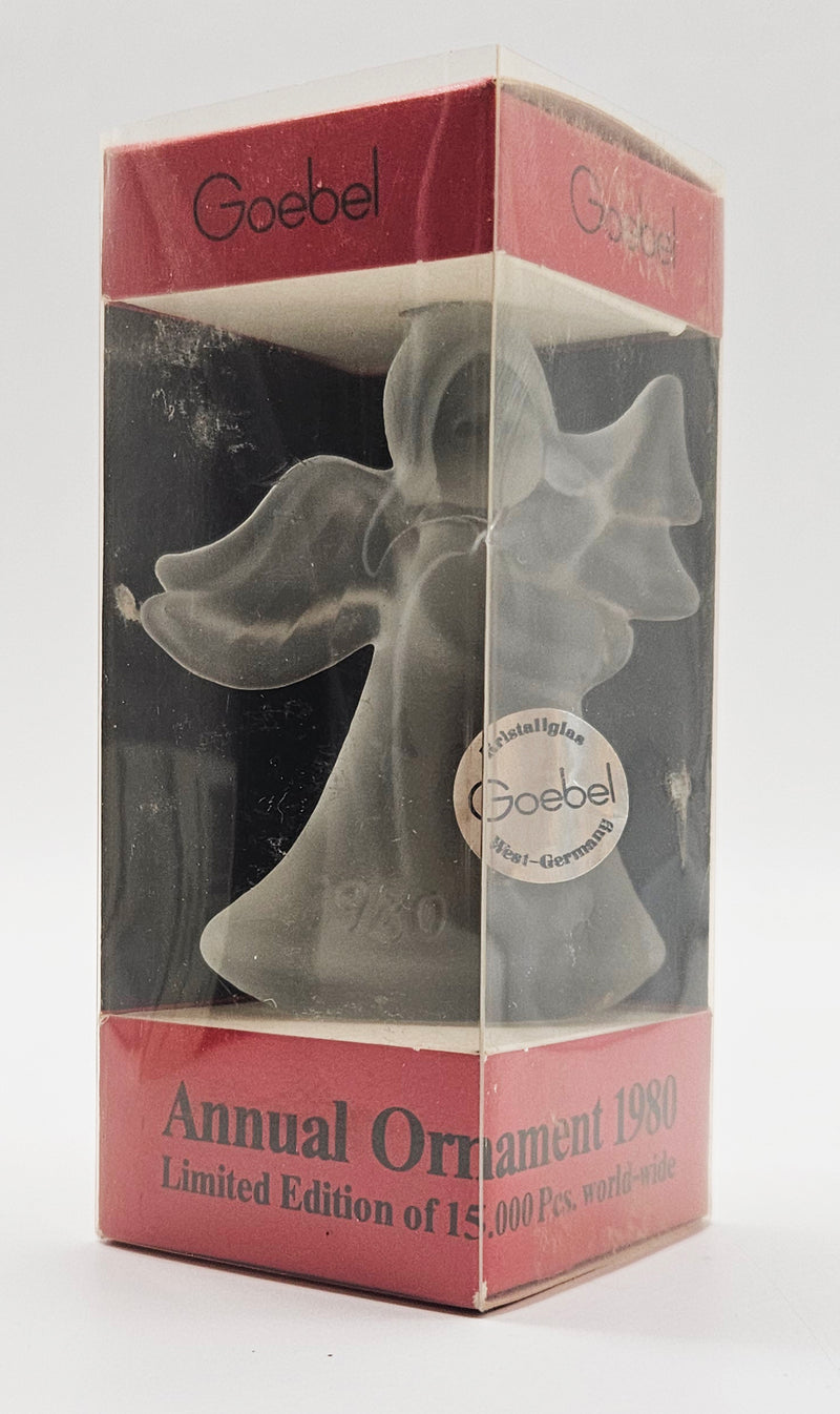 Goebel – “Annual Crystal Glass Angel Limited Edition” — with original box