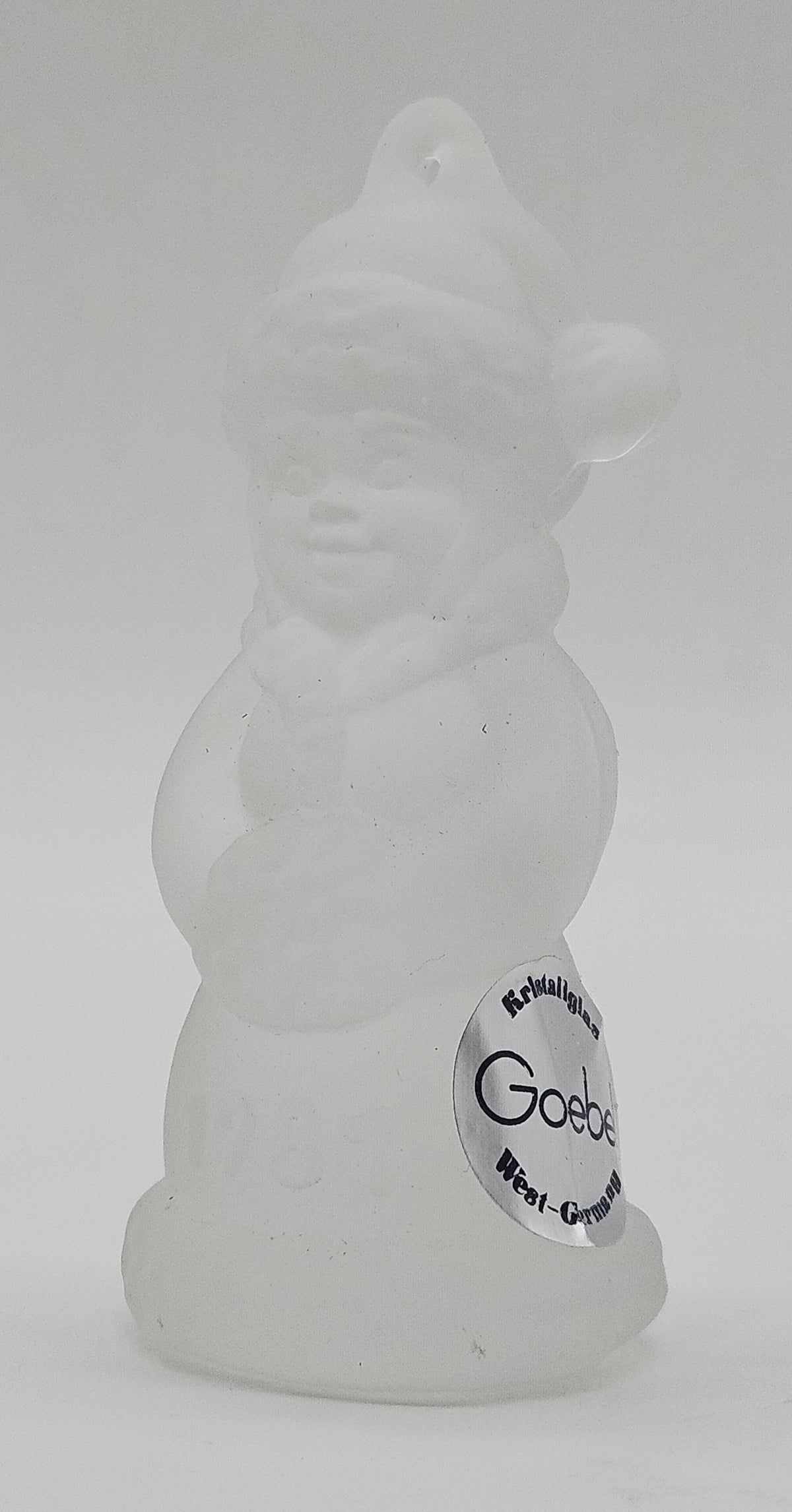 Goebel – “Annual Crystal Glass Mrs. Claus Limited Edition” — ornament view