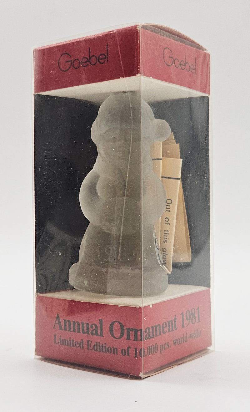 Goebel – “Annual Crystal Glass Mrs. Claus Limited Edition” — with original box