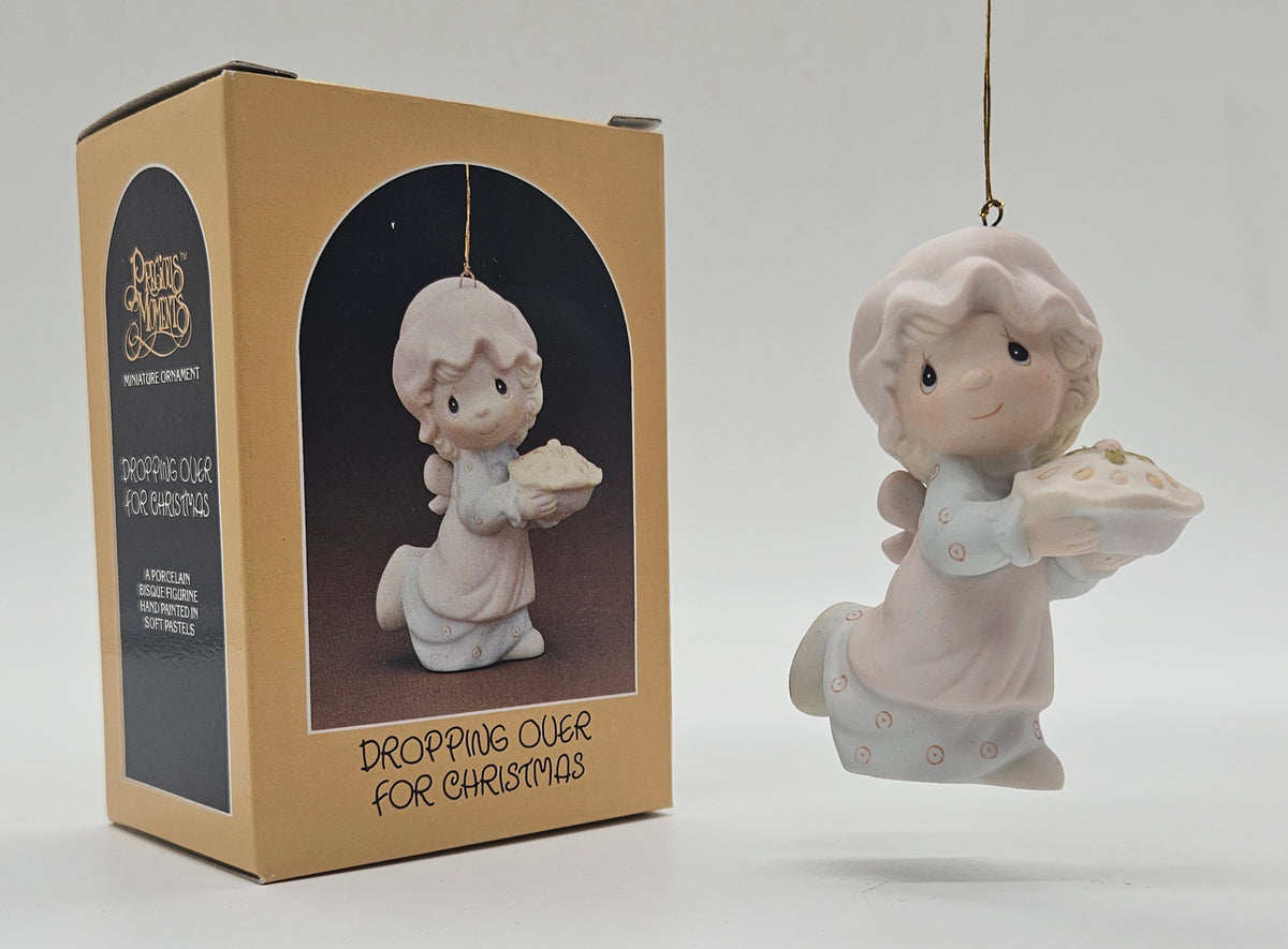 1982 Dropping Over for Christmas E-2376 — ornament with retail box