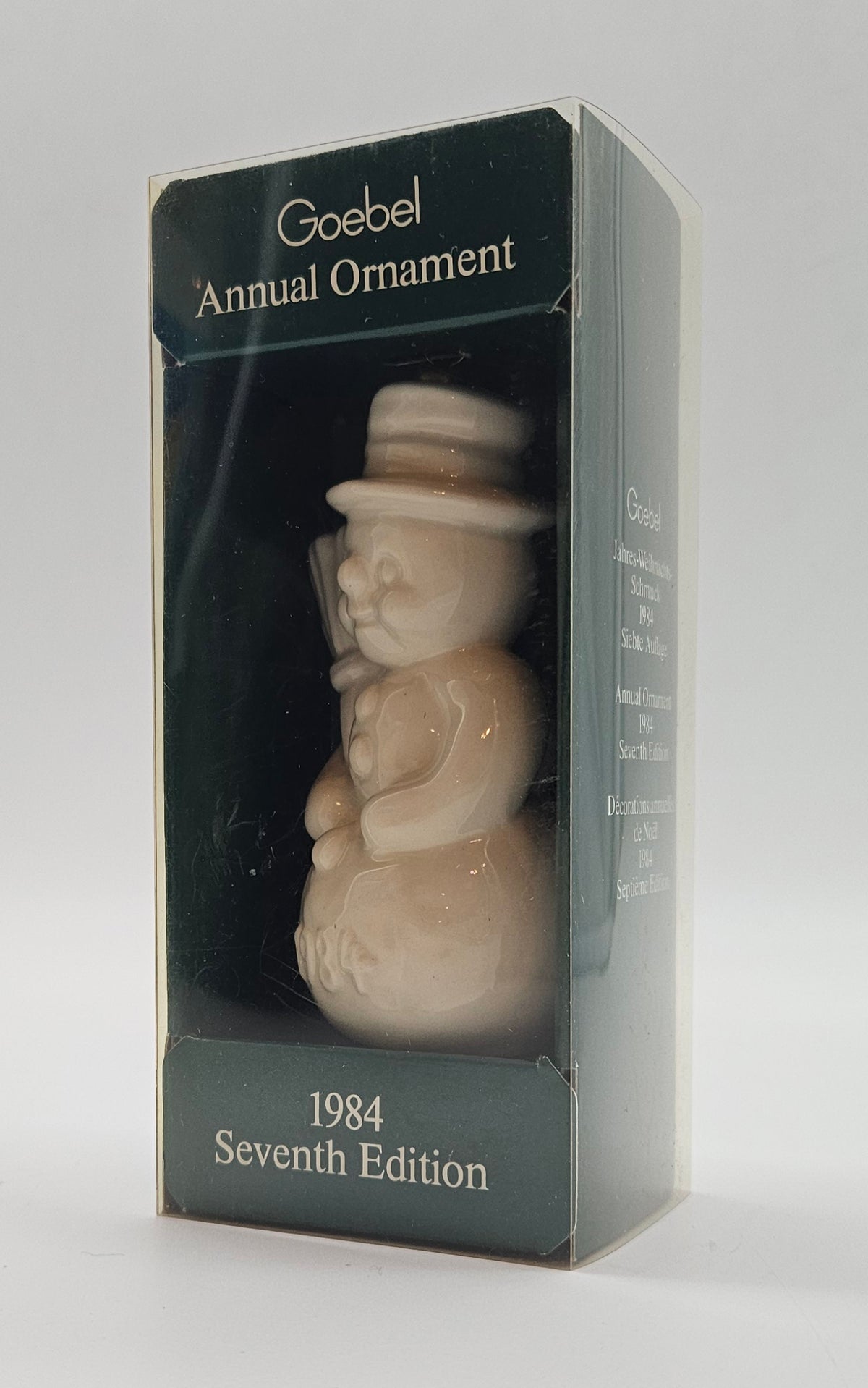 Goebel – “Annual Snowman Seventh Edition White” — with original box