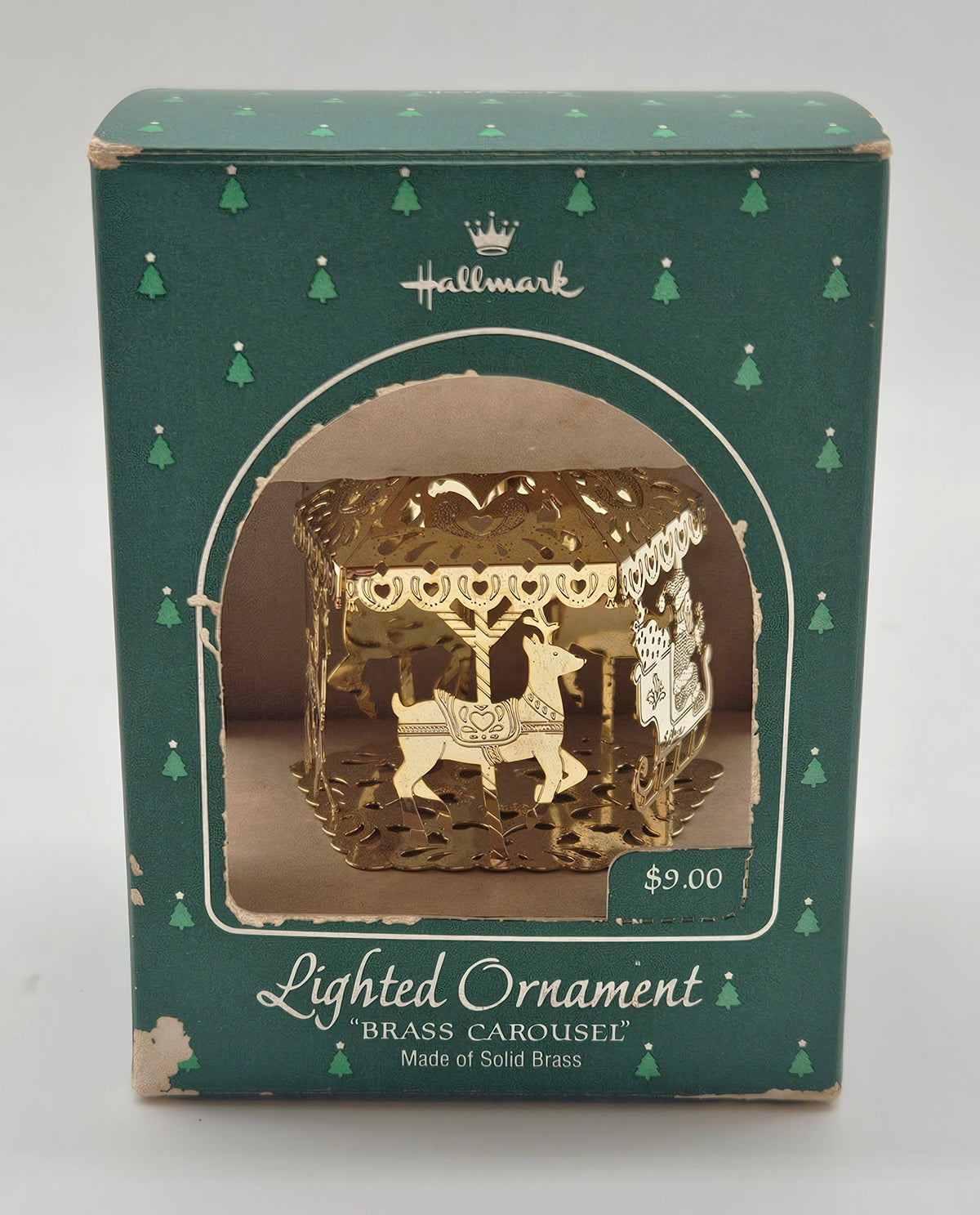 Hallmark Keepsake – “Brass Carousel” — original packaging