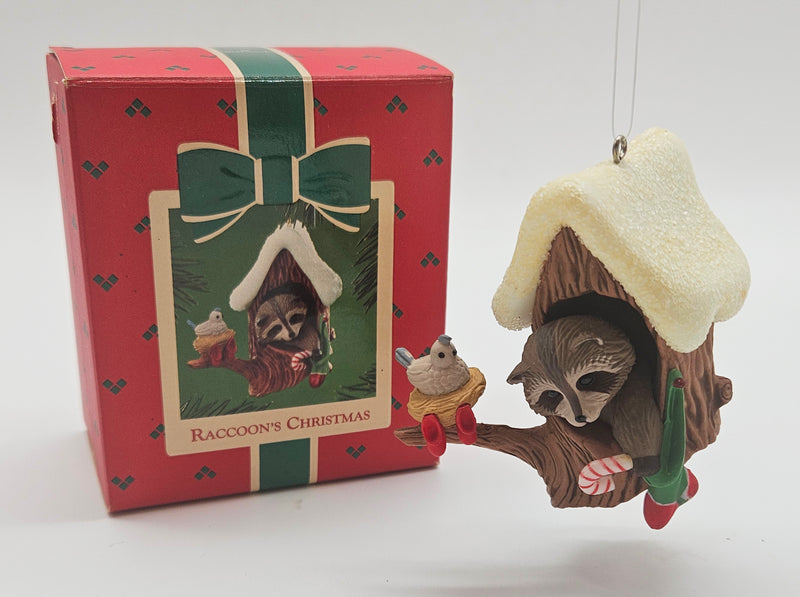 Hallmark Keepsake – “Raccoons' Christmas” — with original box