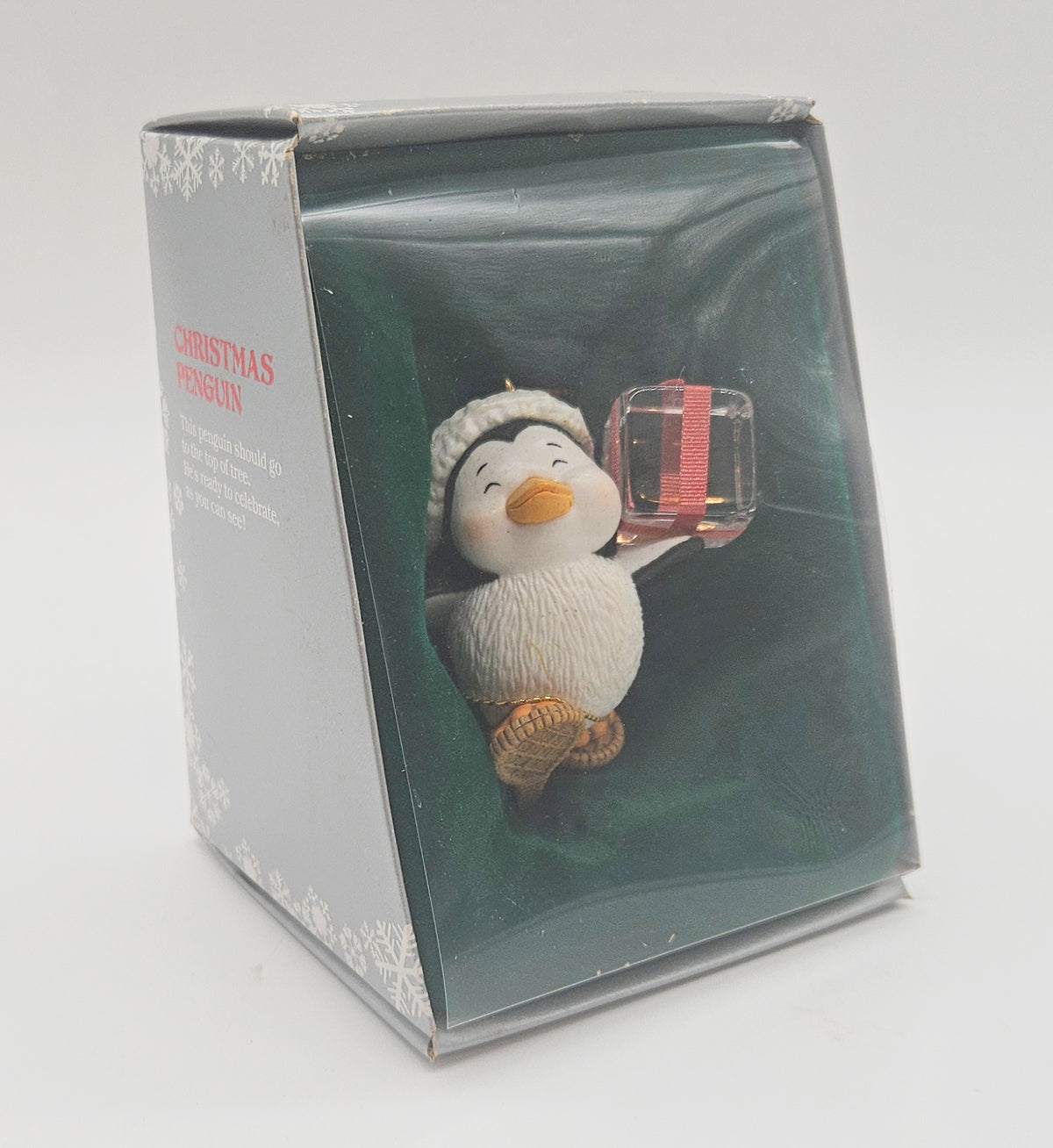 Enesco – “Treasury of Ornaments Christmas Penguin” — original packaging