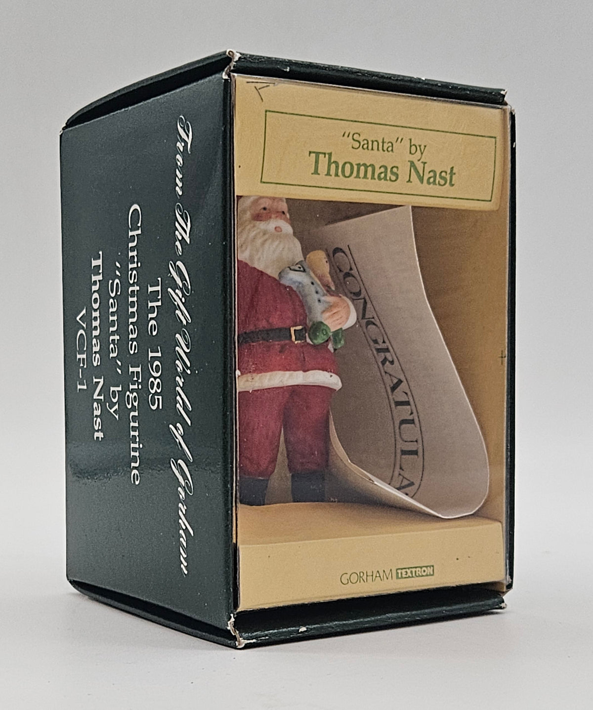 1985 Gorham Santa – box with insert