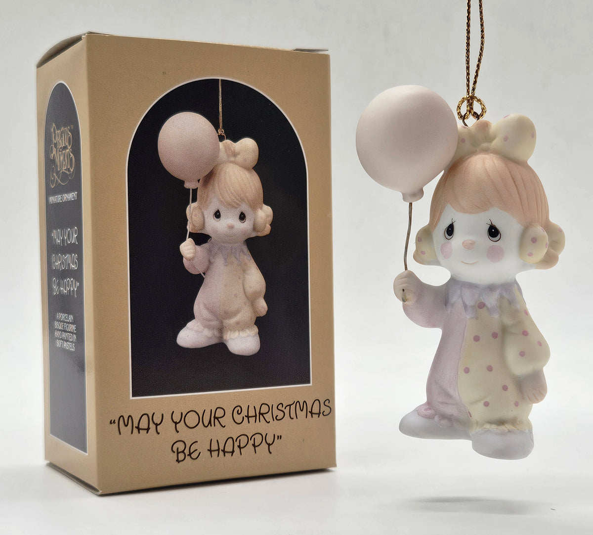 1985 May Your Christmas Be Happy 15822 — ornament with retail box