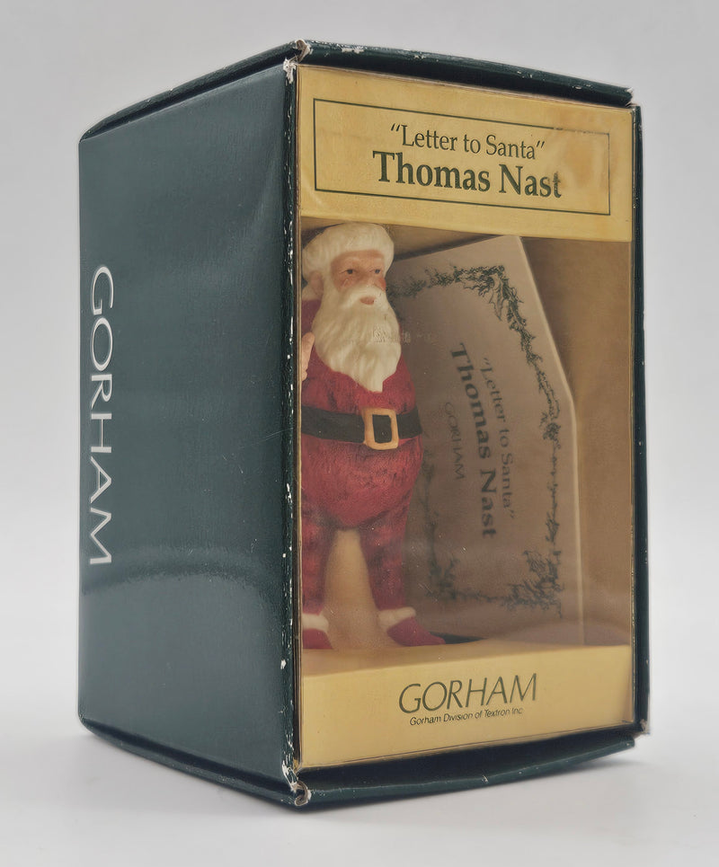 1986 Gorham Letter to Santa – box front