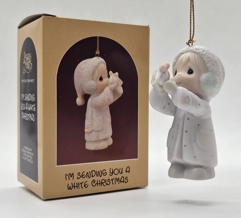 1987 I’m Sending You a White Christmas 112372 — ornament with retail box