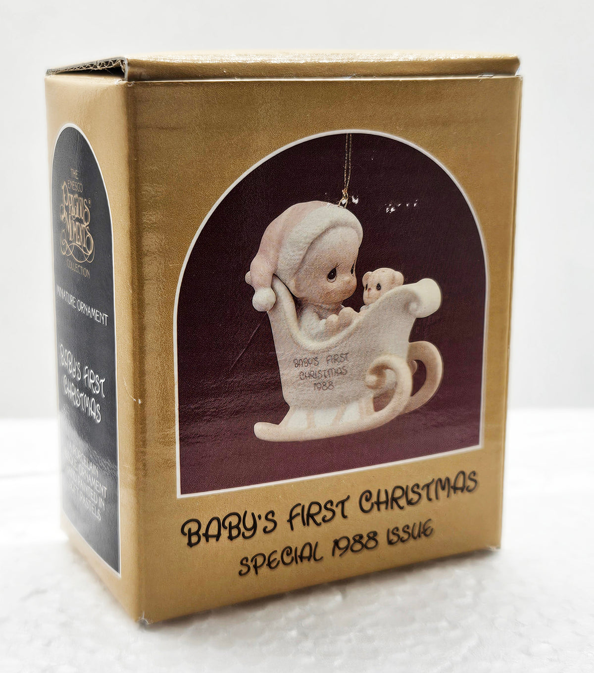 Enesco – “Precious Moments Baby's First Christmas” — original packaging