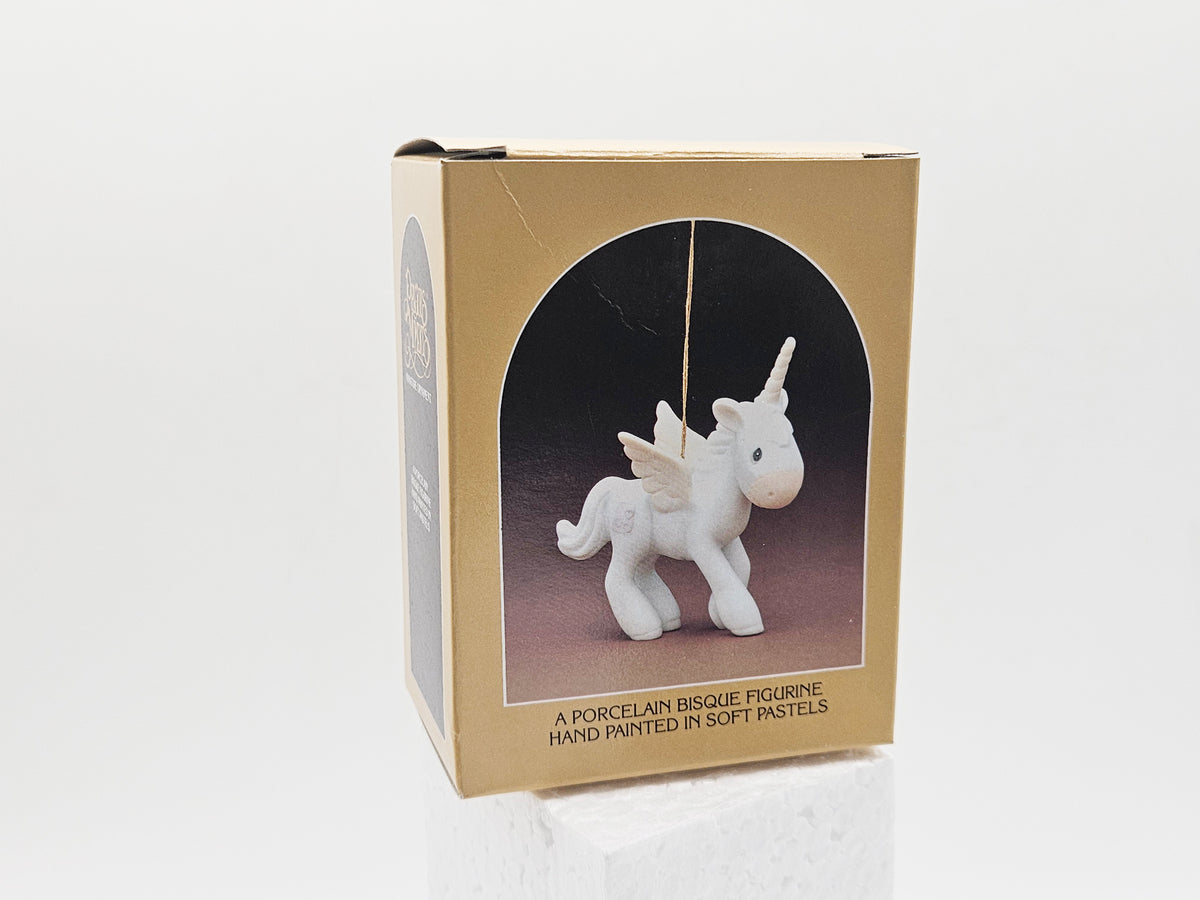 Enesco – “Precious Moments Unicorn Ornament” — original packaging
