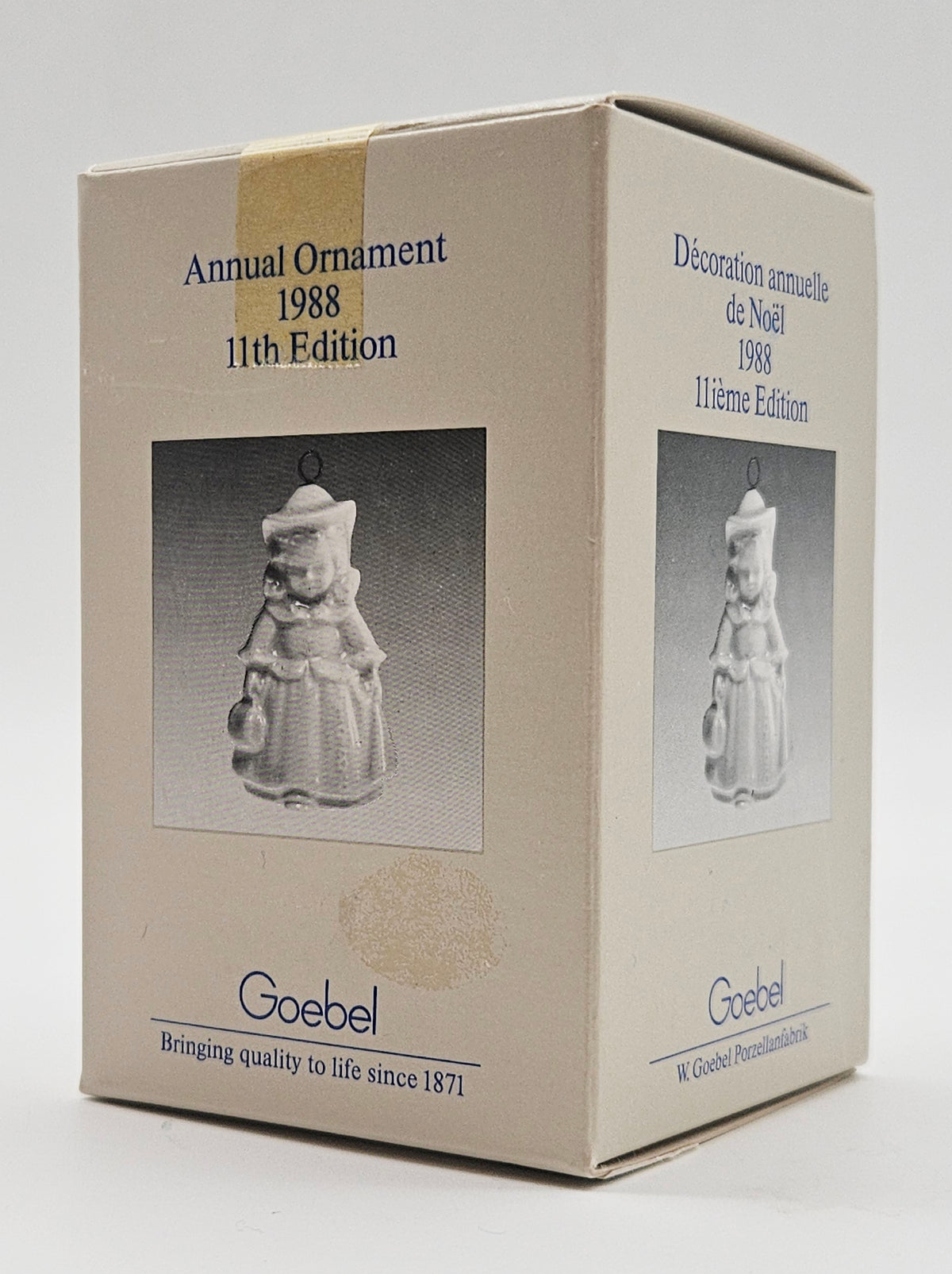 Goebel – “Annual Little Girl 11th Edition White” — original packaging
