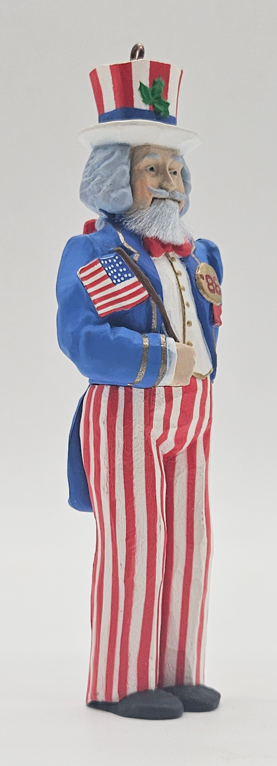 Hallmark Keepsake – “Uncle Sam Nutcracker” — ornament view