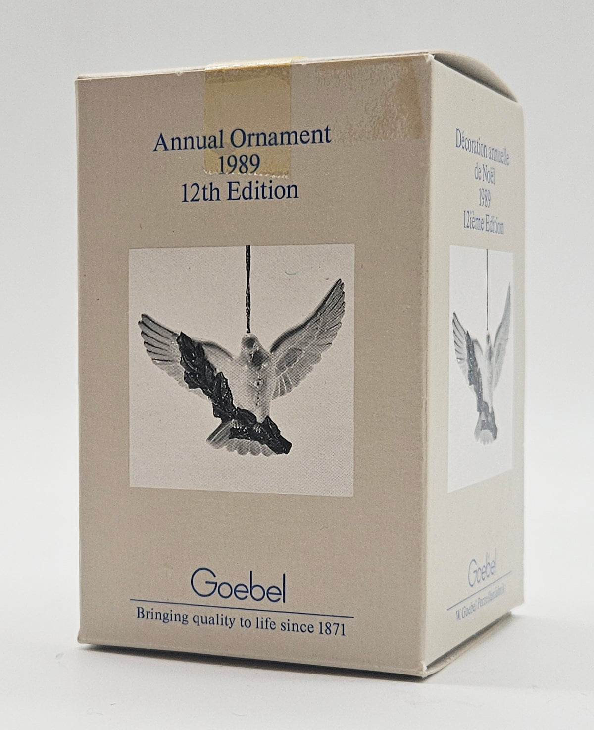 Goebel – “Annual Dove of Peace 12th Edition White” — original packaging