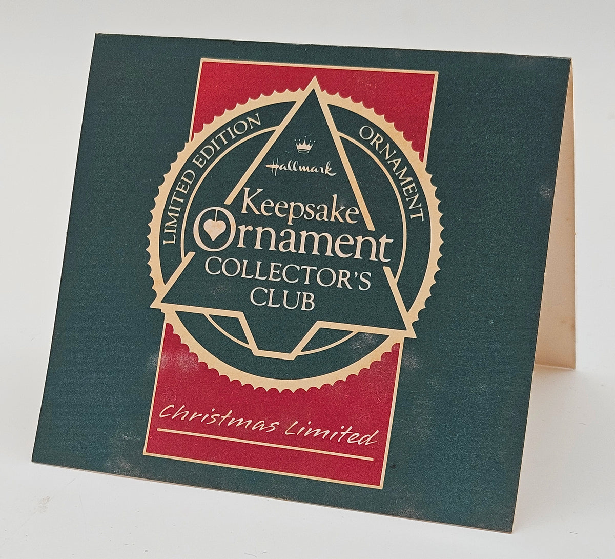 Hallmark Keepsake – “Club Christmas Limited” — ornament view