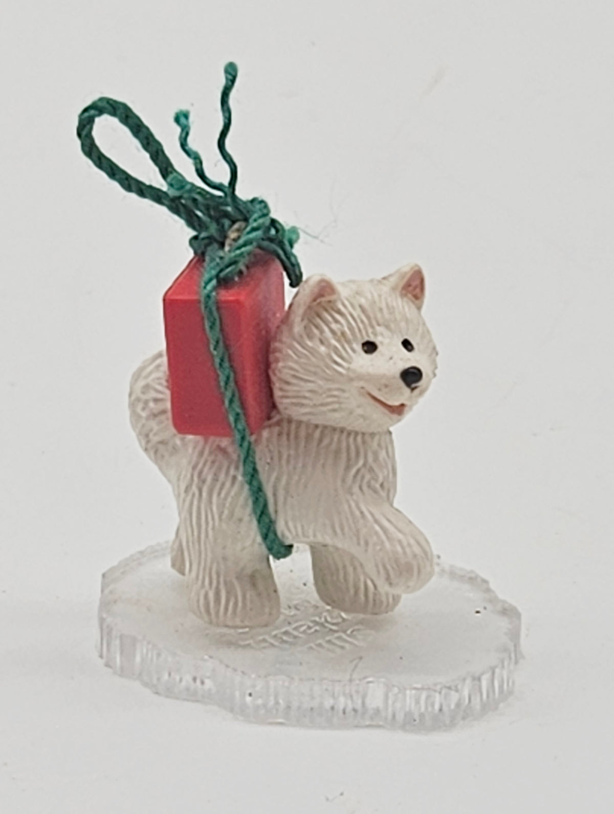 Hallmark Keepsake – “Little Frosty Friends Husky” – Damaged — ornament view