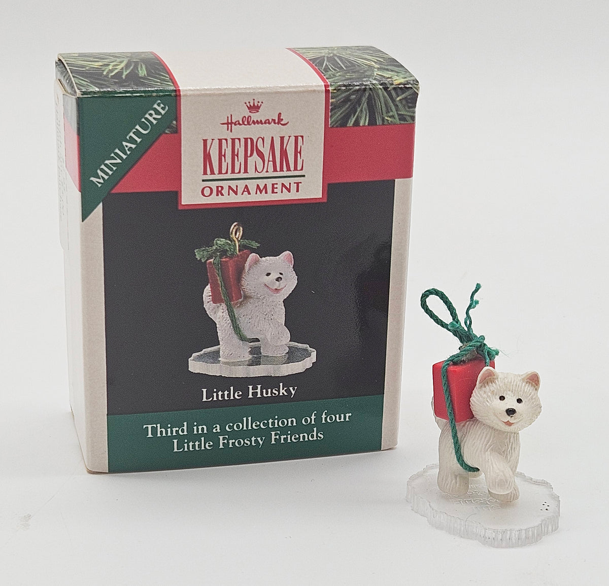 Hallmark Keepsake – “Little Frosty Friends Husky” – Damaged — with original box