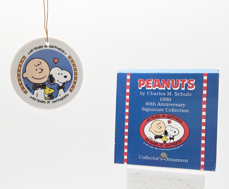 Willitts Designs – “Peanuts 40 Years of Happiness” — with original box
