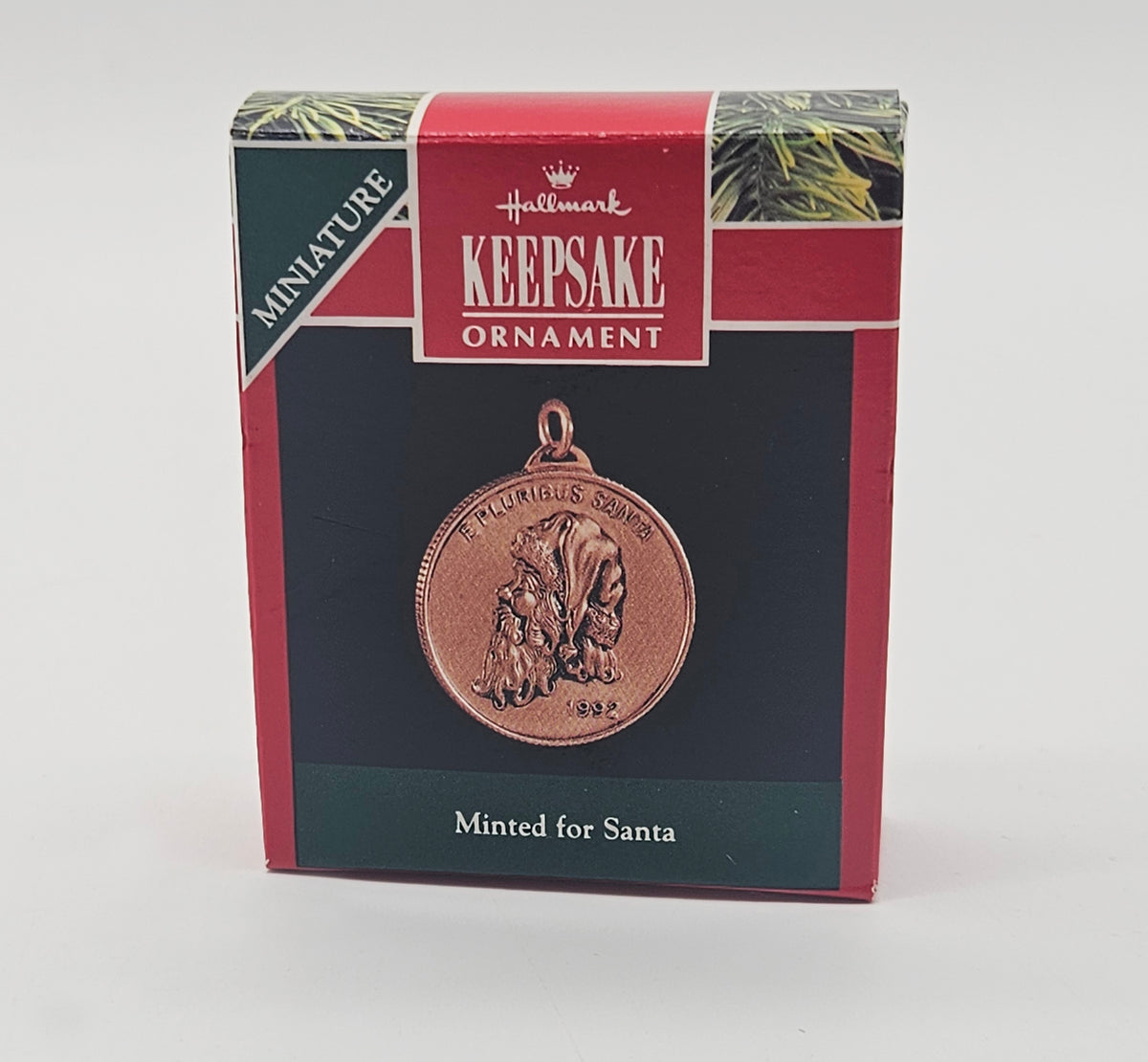 Hallmark Keepsake – “Miniature Minted for Santa” — original packaging