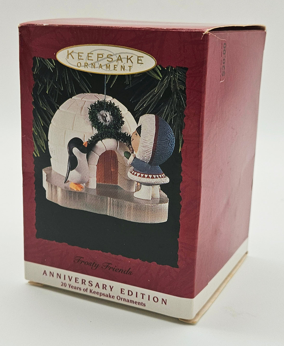 Hallmark Keepsake – “Frosty Friends Anniversary Edition” – Damaged — original packaging