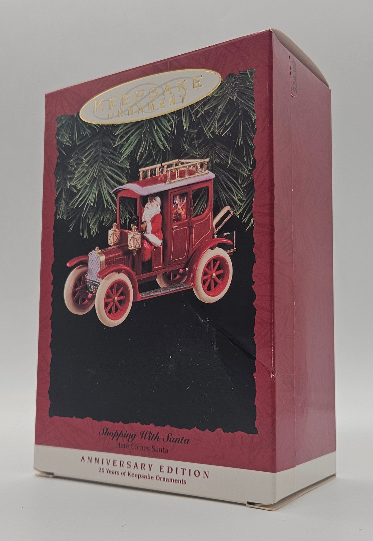 1993 Shopping with Santa QX5675 — retail box