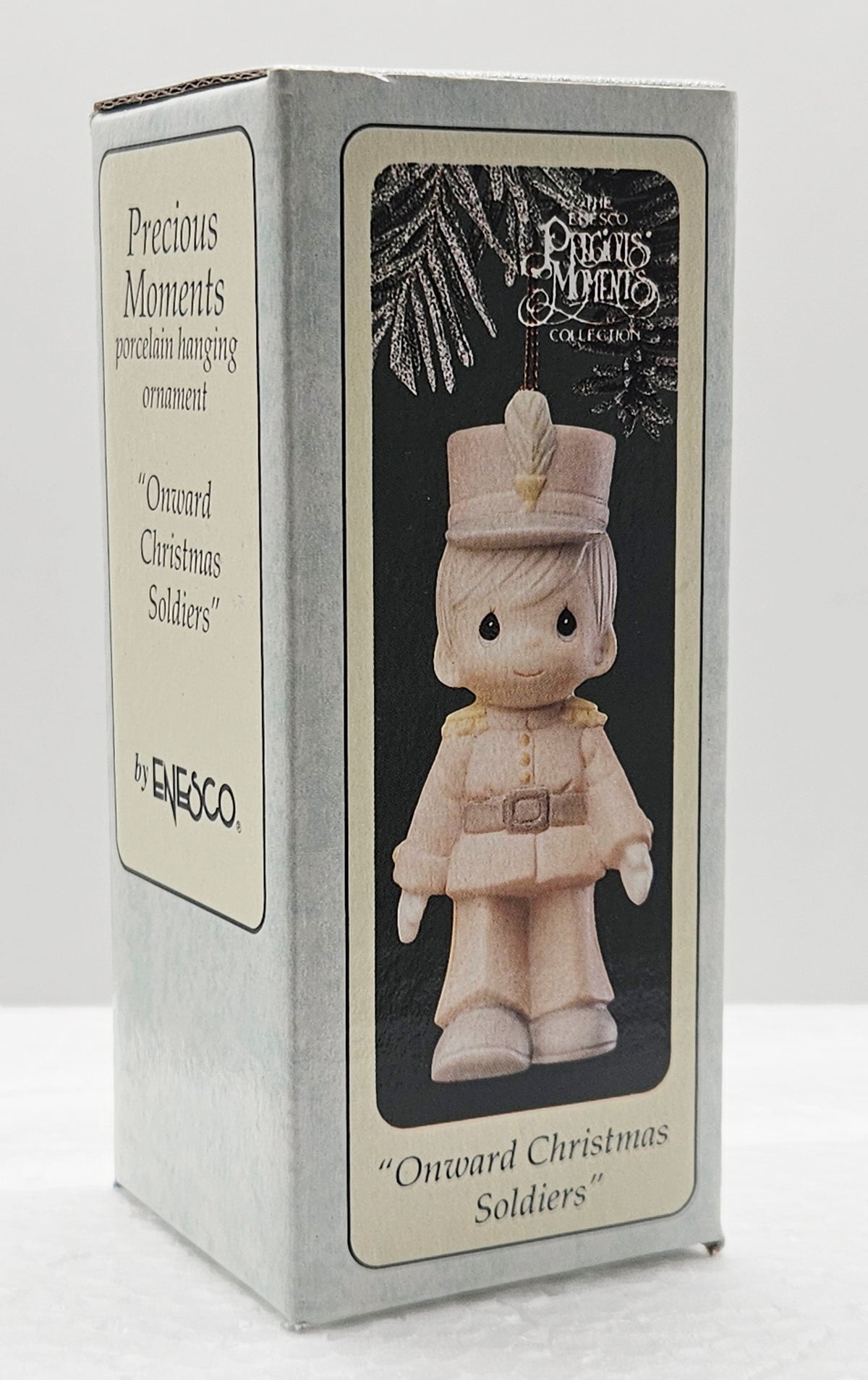 Enesco – “Precious Moments Onward Christmas Soldiers” — original packaging