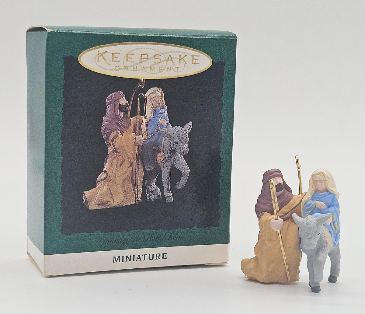 Hallmark Keepsake – “Miniature Journey to Bethlehem” — with original box