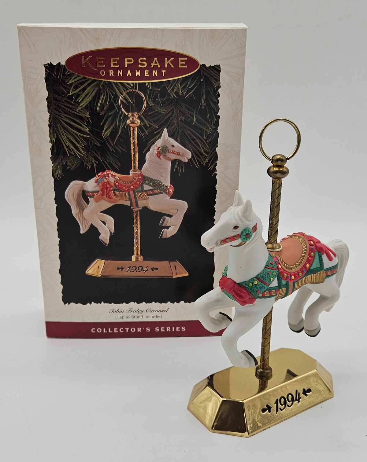 Hallmark Keepsake – “Tobin Fraley Carousel Horse #3” — with original box
