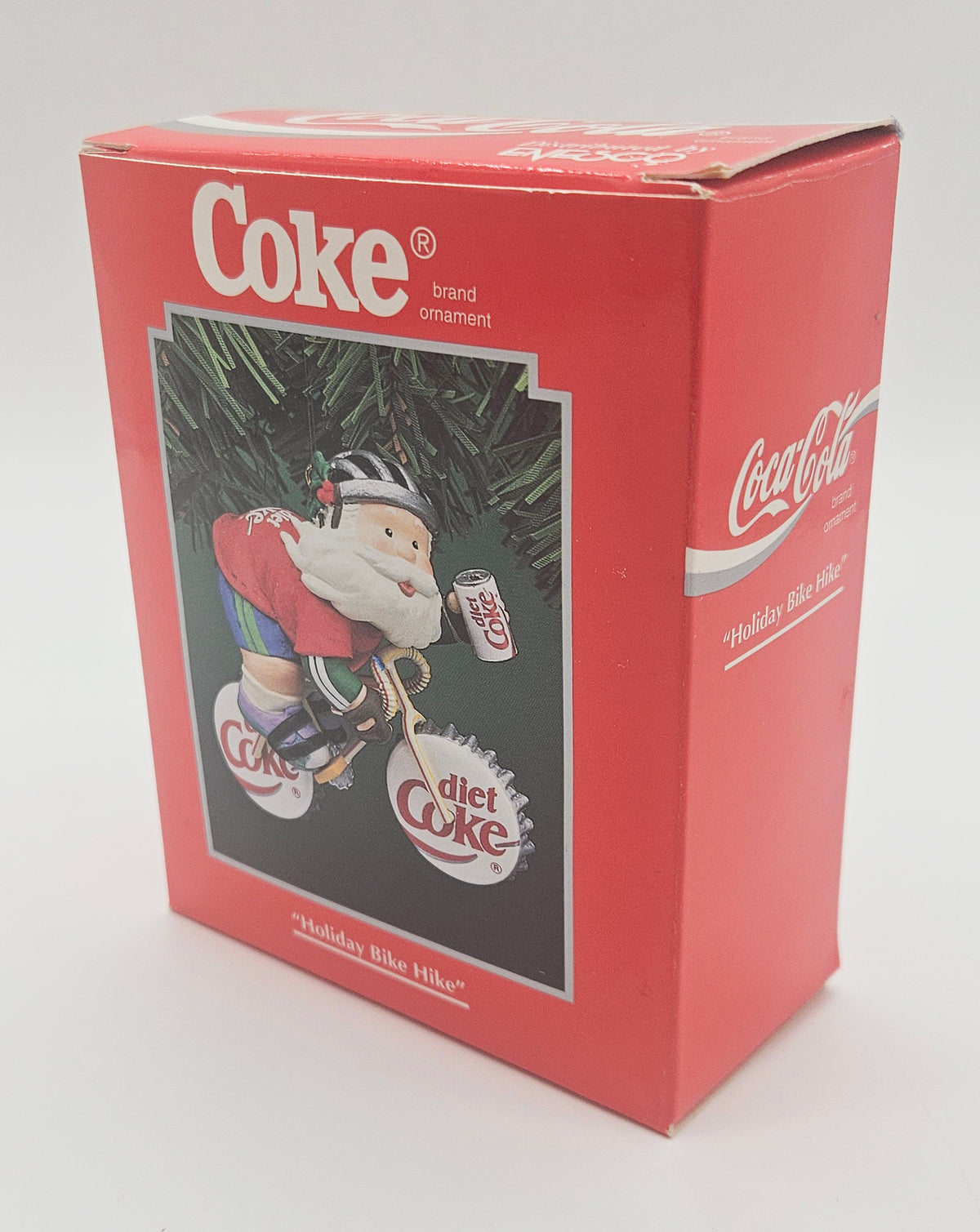 Enesco – “Coca-Cola Holiday Bike Hike” — original packaging