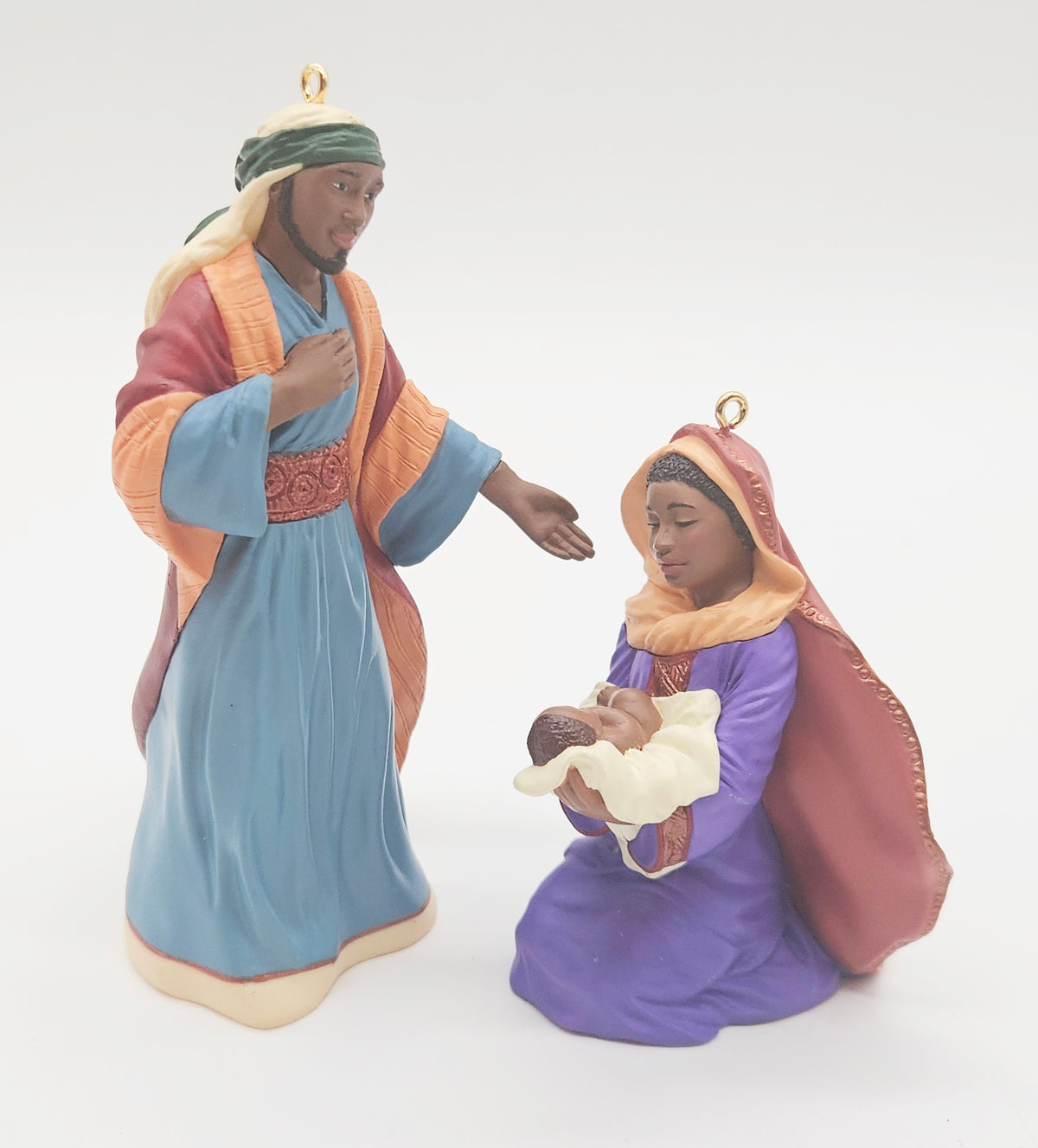 Hallmark Keepsake – “Heaven's Gift African American Nativity” — ornament view