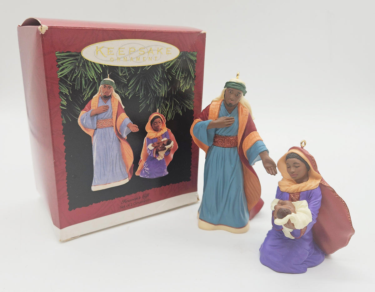 Hallmark Keepsake – “Heaven's Gift African American Nativity” — with original box