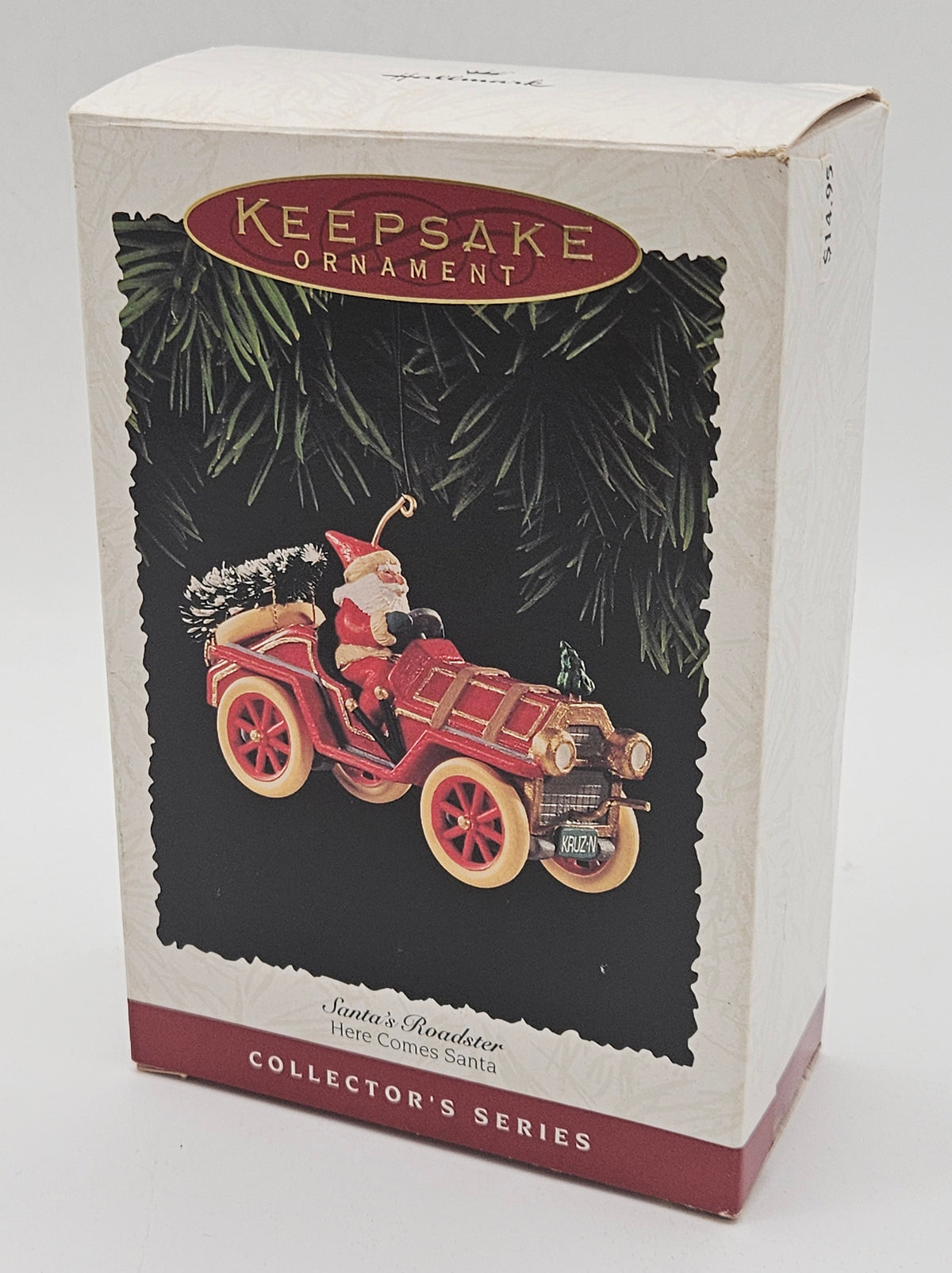 1995 Hallmark Keepsake Santa’s Roadster – box