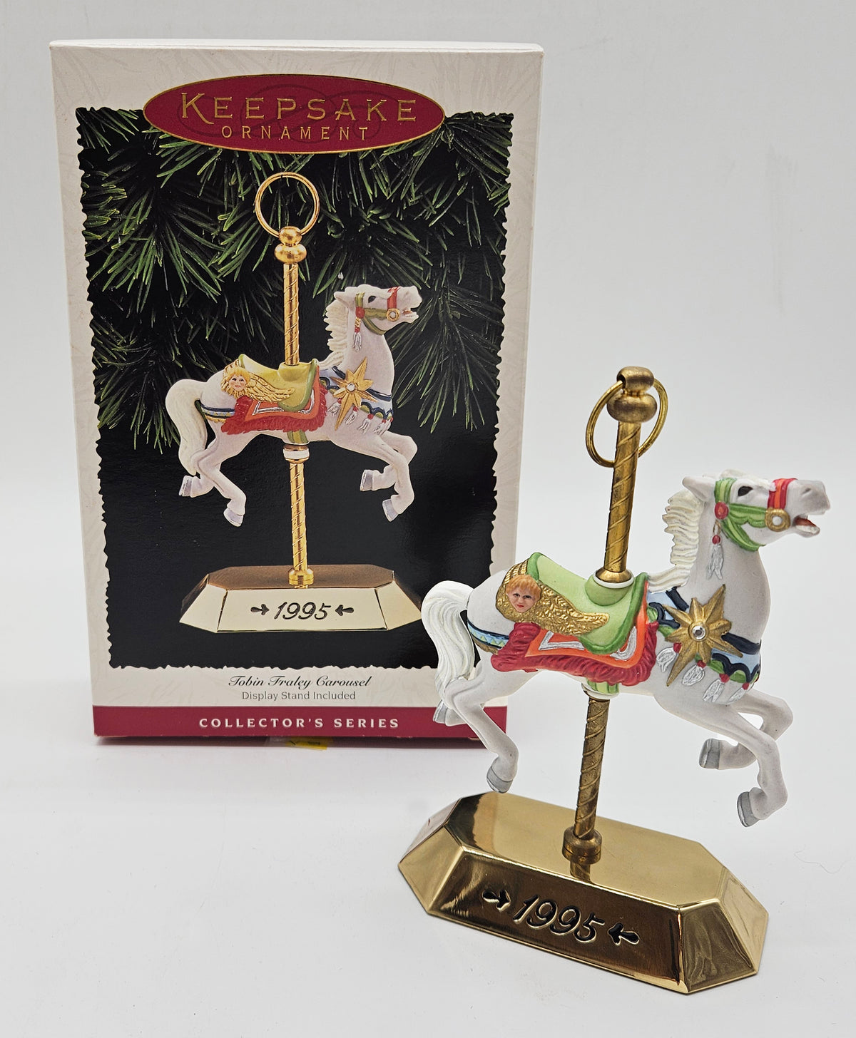 Hallmark Keepsake – “Tobin Fraley Carousel Horse #4” — with original box