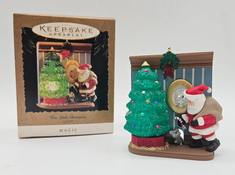 1995 Hallmark Keepsake Wee Little Christmas – with box