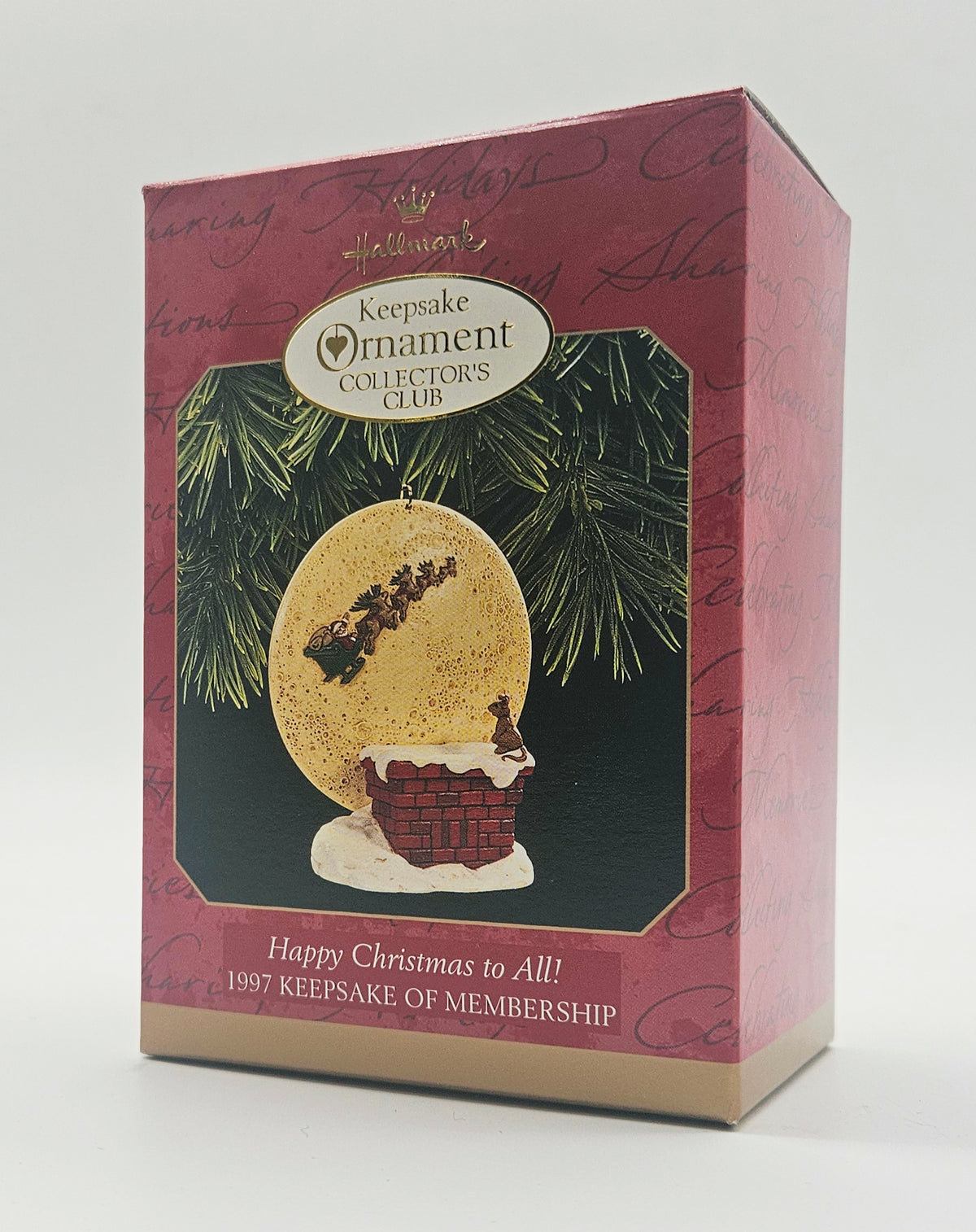 Hallmark Keepsake – “Club Happy Christmas to All” — original packaging