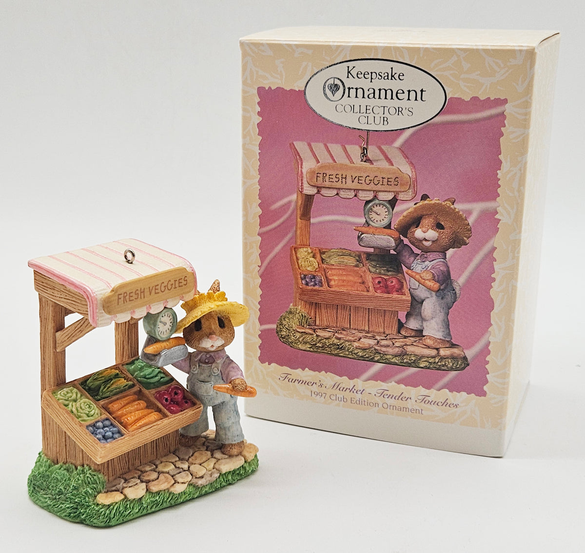 Hallmark Keepsake – “Tender Touches Farmer's Market” — with original box