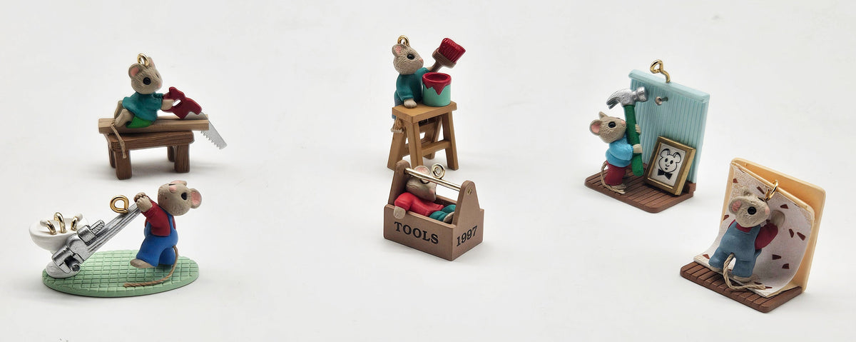 1997 Hallmark Keepsake Tiny Home Improvers – complete set