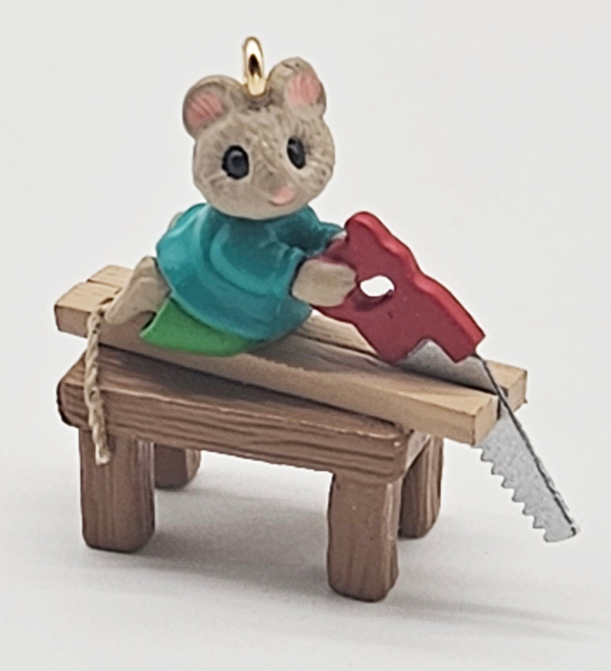 1997 Hallmark Keepsake Tiny Home Improvers – qxm4282 sawing