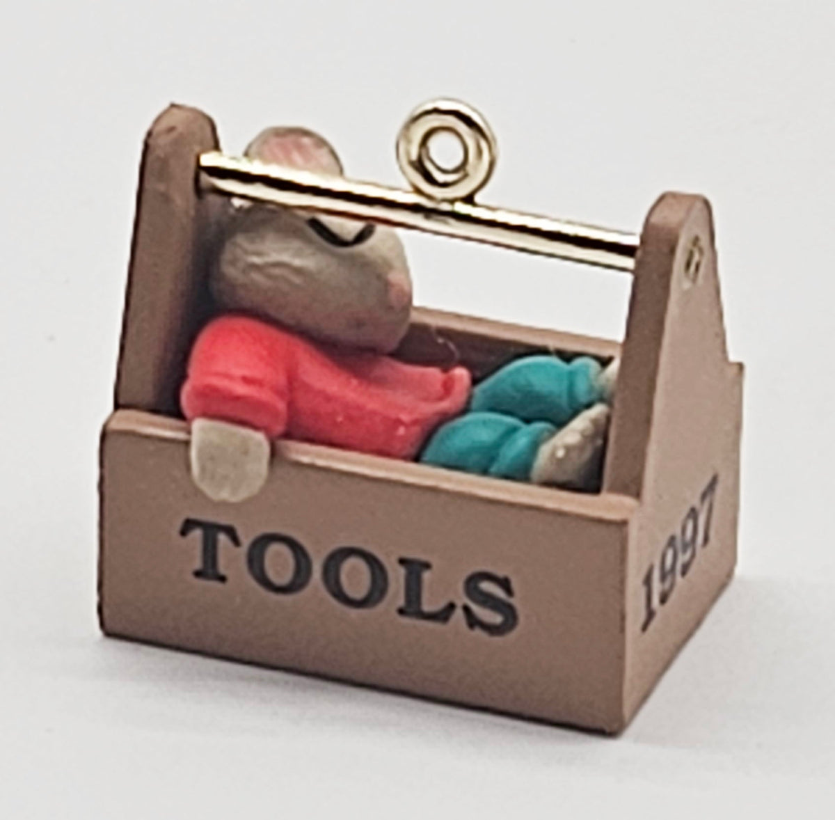 1997 Hallmark Keepsake Tiny Home Improvers – qxm4282 toolbox