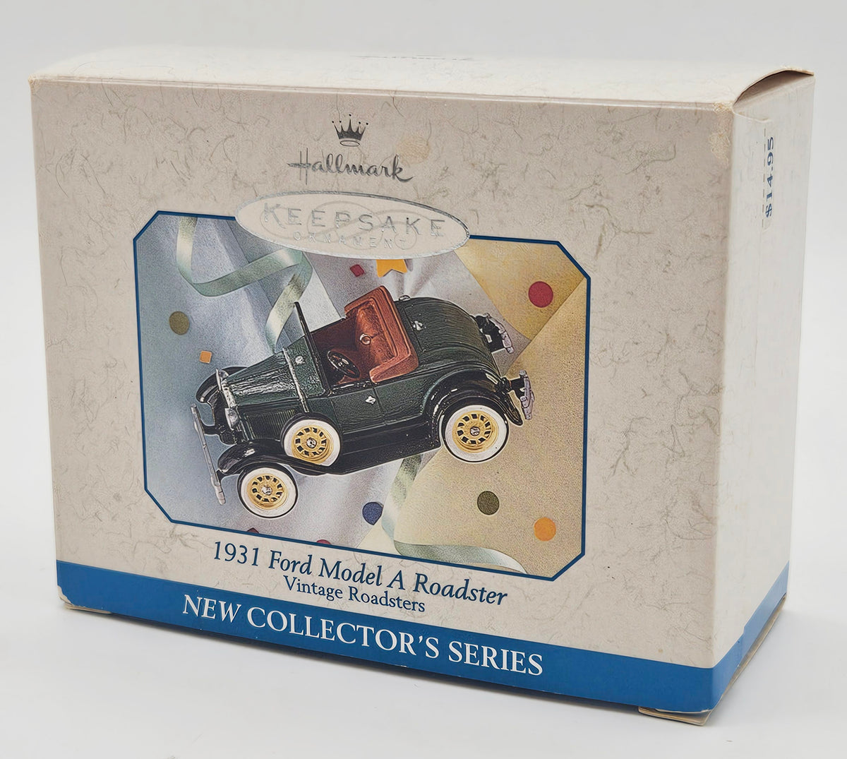 Hallmark Keepsake – “Vintage Roadsters 1931 Ford Model A Roadster” — original packaging