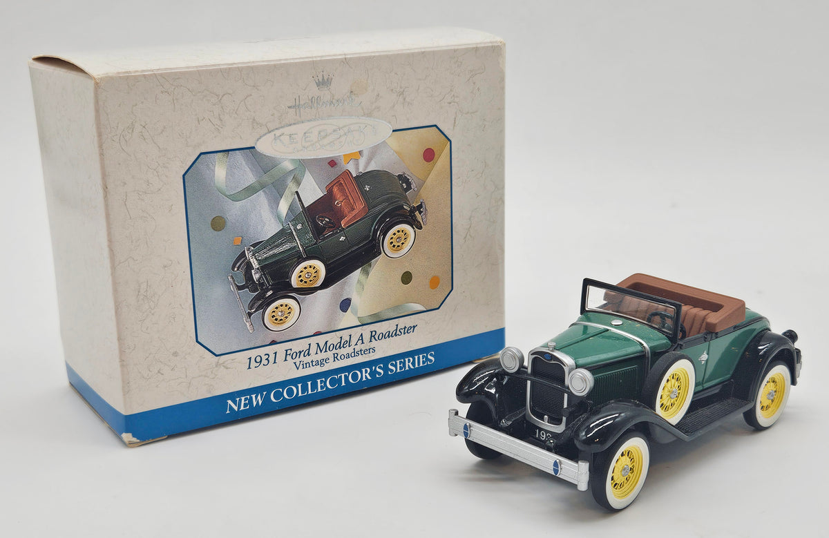 Hallmark Keepsake – “Vintage Roadsters 1931 Ford Model A Roadster” — with original box